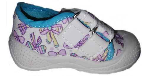 Zapatillas Elimar Nena. Lona. Belcro T18. Primeros Pasos