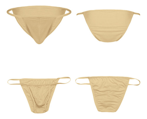 Calzoncillos De Bikini Para Hombre, Elásticos Y Abultados, 7