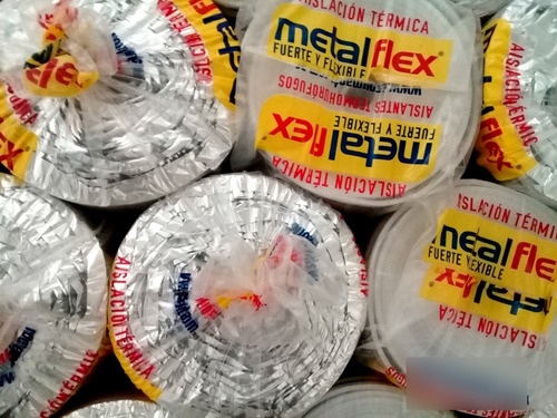 Espuma* Polietileno 5mm Metalizada Metalflex C/solapa Autoad