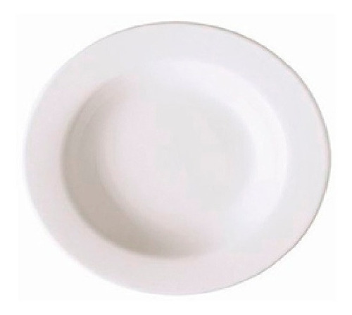 Plato Hondo 23 Cm Porcelana Corona Actualine Gastronomia