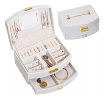 Comprar Joyero Cofre De Accesorios 3 Niveles Elegante