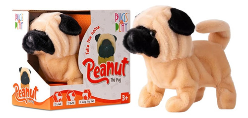 Mascota Interactiva Peluche Peanut Sonido Camina Original