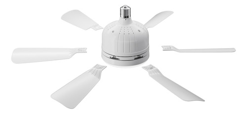 Luz De Ventilador Silenciosa Con Temperatura De Color Ajusta