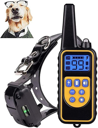 Collar De Entrenamiento Para Perros Con Control Remoto