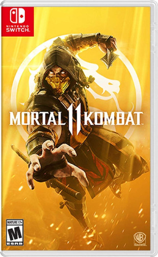 Nintendo Switch Mortal Kombat 11 Juego Fisico Nuevo Sellado
