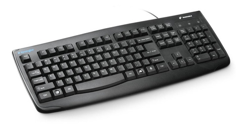 Teclado Kensington Pro Fit K6440 QWERTY inglés US color negro