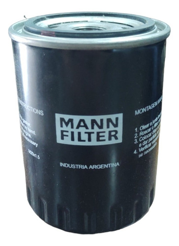 Filtro Aceite Mann Filter Renault Express Pick Up R19 Cava