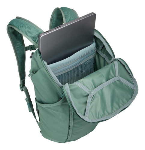 Mochila Para Viagem Ou Passeio Thule Landmark 60l Hazy Green Desenho Do Tecido Liso