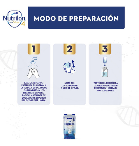 Nutrilon 1 Profutura - 0 A 6 Meses Brick 200ml X 24un
