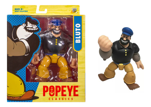 Hasbro Boneco Bluto - Brutus Boss Fight Studio Popeye Classics 