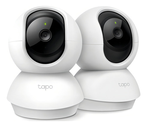 Tp-link Tapo C210 Camara De Seguridad Wifi 2k X2 +microsd 64gb X2 Unidades Color Blanco