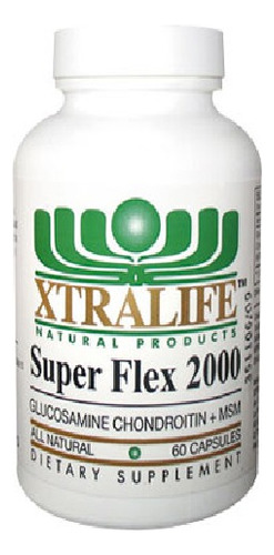 Super Flex 2000 Msm , Glucosamine Y Chondroitin 60 Caps