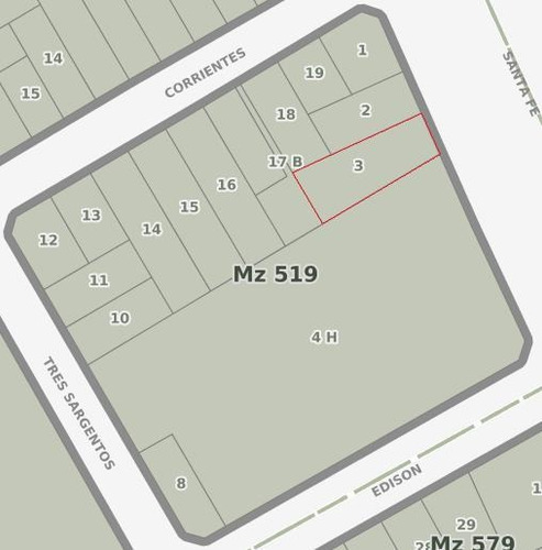 Imagen 1 de 15 de Terreno En Av. Santa Fe Y Edison