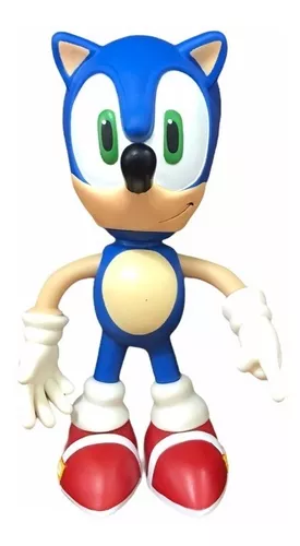 Boneco Sonic The Hedgehog Grande Original Sega 25cm em Promoção é