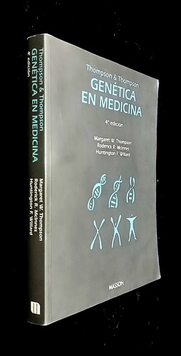 Genética En Medicina 4a Edición Masson Thompson & Thompson (Usado)