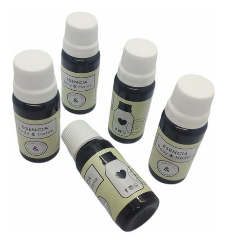 5 Esencias Puras: 20ml C/una.