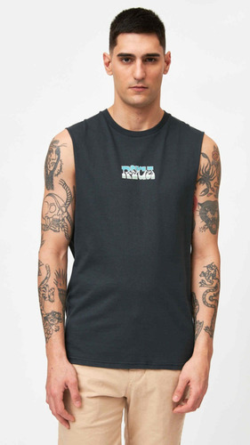 Musculosa Hombre Rvca Resort Technica Muscle