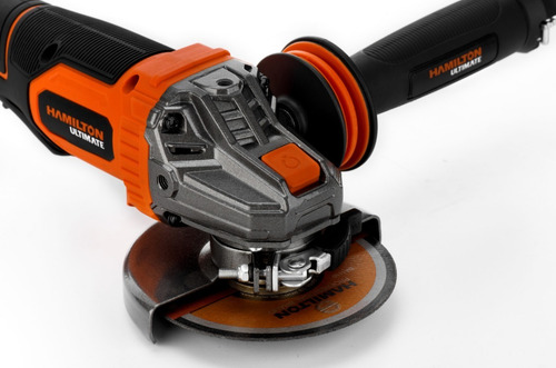 Imagen 6 de 10 de Amoladora 115mm 4.1/2'' Bateria 20v Inalambrica Hamilton