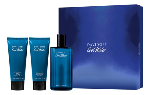 Set Davidoff Cool Water 125ml Eau De Toilette Hombre
