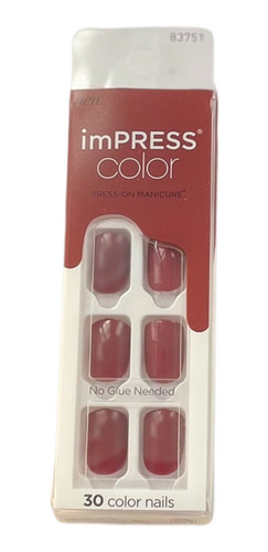 Imagen 1 de 1 de Kiss - Uñas Postizas - Impress - Kimco12 - Express (y)orsel