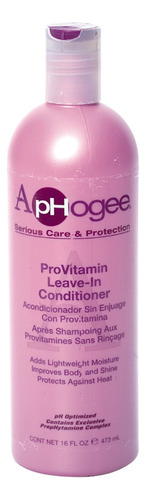  Pack De 4 Aphogee Pro-vitamina Dejar-en Acondicionador De