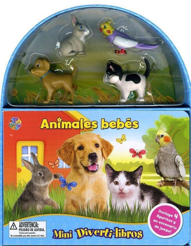 Mini Divertilibros Animales Bebés Con 4 Figuras * Guadal