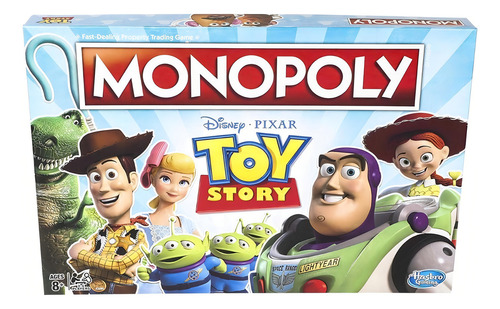 Monopoly Edición Toy Story Hasbro Original B4u