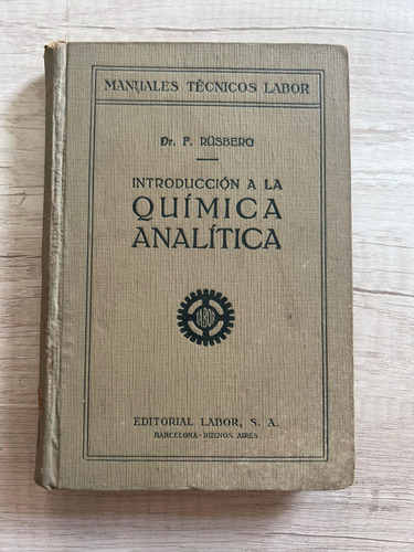 Introducción A La Química Analítica - Dr. F. Rüsberg