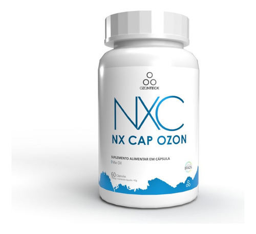 Capsulas De Ozonio Nx Cap Blend De Oleos  60 Cap.