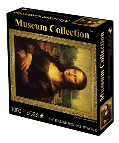 Quebra-cabeças de 1000 peças, pinturas famosas da Mona Lisa | MercadoLivre