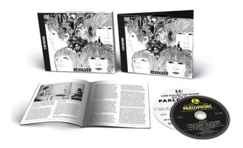 Beatles Revolver Stereo Cd Doble + Libro