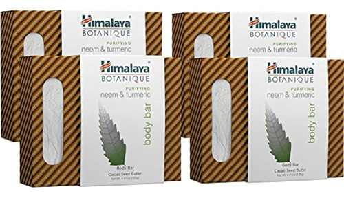 Himalaya Herbal Healthcare Neem Y Curcuma Barra De Limpieza