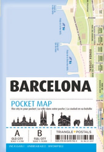 Barcelona, Pocket Map (libro Original)