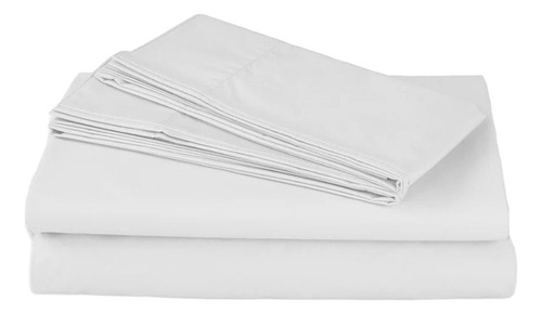 Sábanas King Spring Air 100% Microfibra Blanco Liso