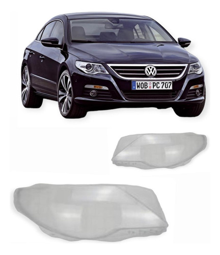 Lente Acrilico Optica Vw Passat Cc 08 09 10 11 12 