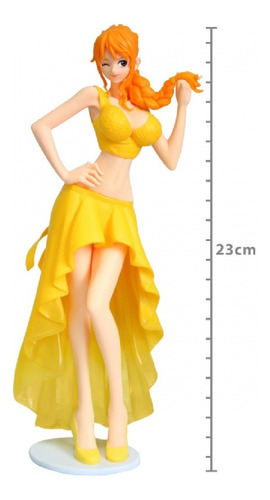 Figura One Piece Nami Noiva Amarela Lady Edge Wedding 27185