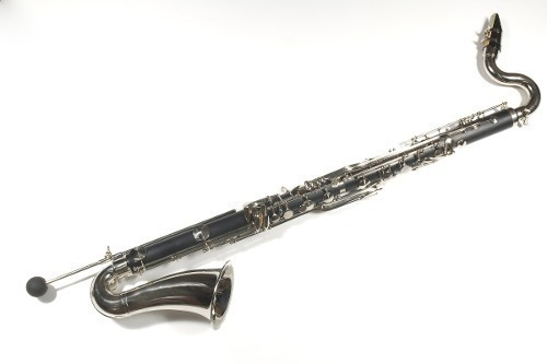 Clarinete Bajo Parquer Bb Grave Llaves Plateadas Cuota