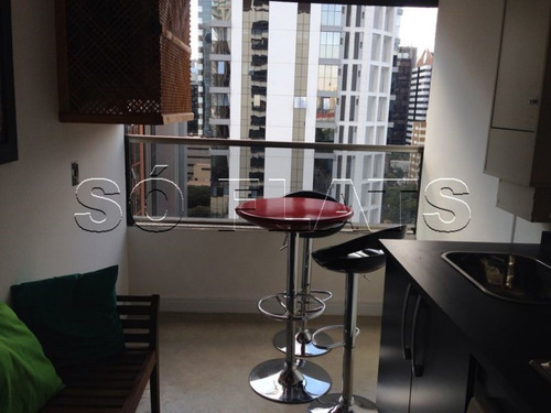 Imagem 7 de 15 de Flat Para Locação No Brooklin 2 Dorms 70m² Próximo Aos Grandes Escritórios E Comércio Da Região. - Sf23638