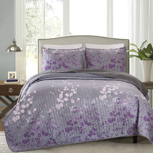 Conjunto De Colchas Estampadas De 3 Piezas Masterplay,