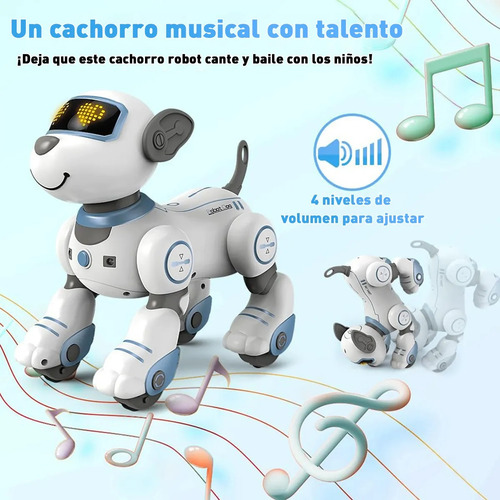 -- Perro Robot De Control Remoto Jueguete Robot Inteligente