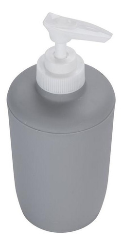 Dosificador Jabón Líquido/gel 330ml Turin Plástico Gris