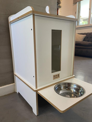Comedero Contenedor Y Dispenser De Comida Para Perros/gatos