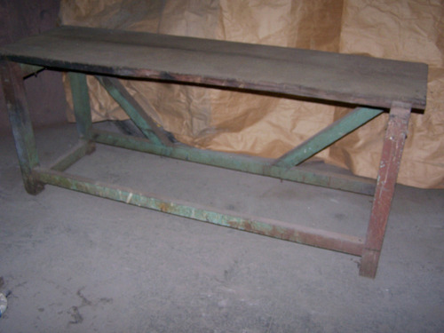 Banco De Trabajo Banco De Carpintero, Madera Dura Madera (Usado)