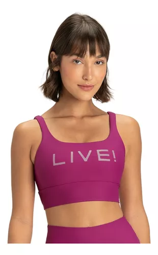 Roupa Academia Fitness Top Icon Neo Live! Lotus P1152