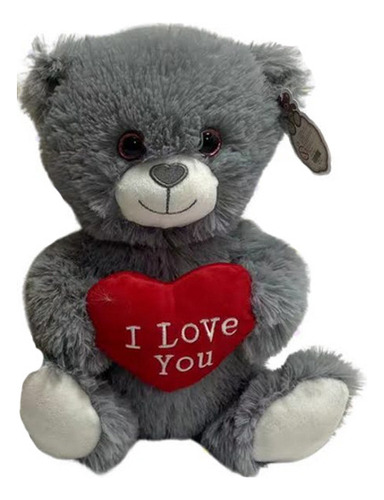 Oso Te Amo Peluche Suave Calidad Premium 35cm St