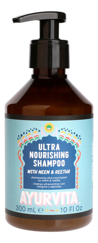 Shampoo Ayurvita Neem E Reetha Ultra Nutritivo Maka Resto