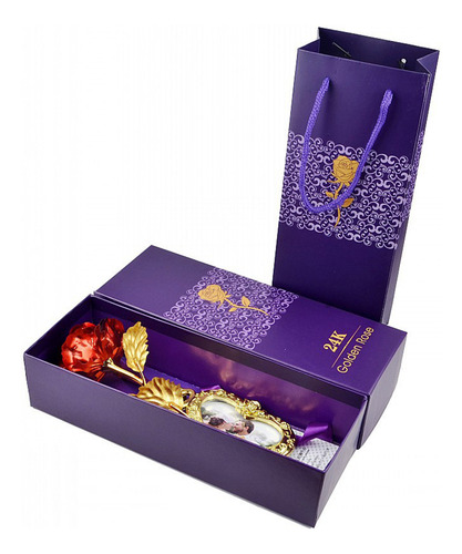 Regalo G Para El Día De San Valentín Y Navidad Chapado En Or