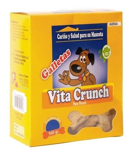 Galletas Vita Crunch X 500gr - Kg a $36