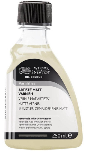 Verniz Fosco Para Acabamento Winsor & Newton 250ml