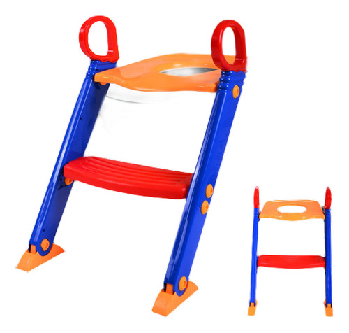 Asiento De Entrenamiento De Niños Con Banquito Escalera Para